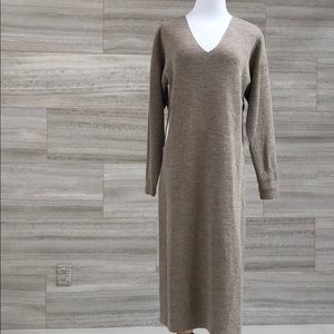GORGEOUS Maxi Sweater Dress Side Cut Outs Size XS